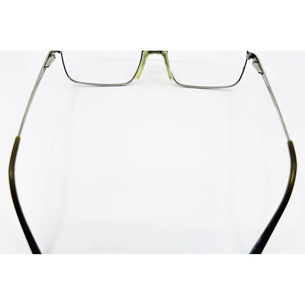 Charmant Eyeglasses Mens Silver Titanium Square Frame CH11424 54-17-145